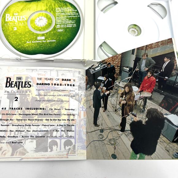The Beatles Anthology 3 CD, 1996 2 Disc Set - Picture 4 of 6
